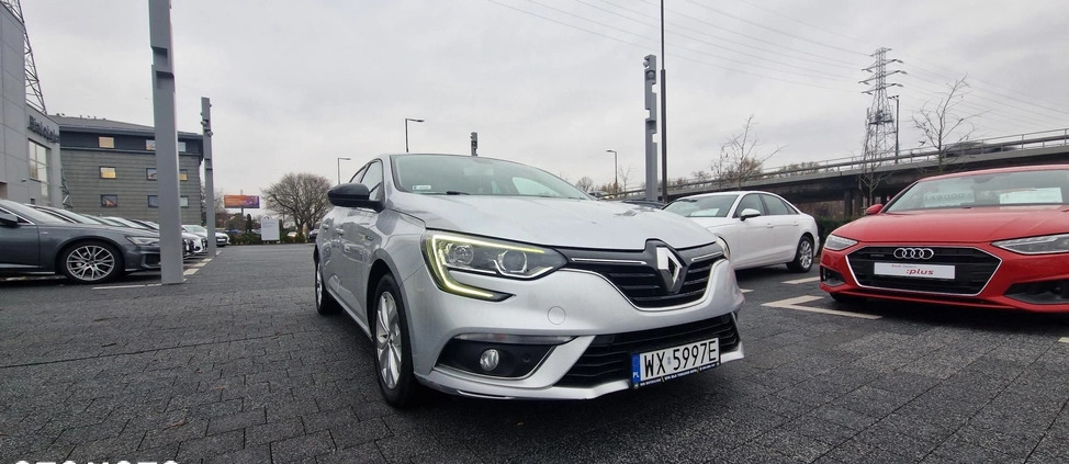 Renault Megane cena 38800 przebieg: 215000, rok produkcji 2018 z Warszawa małe 667